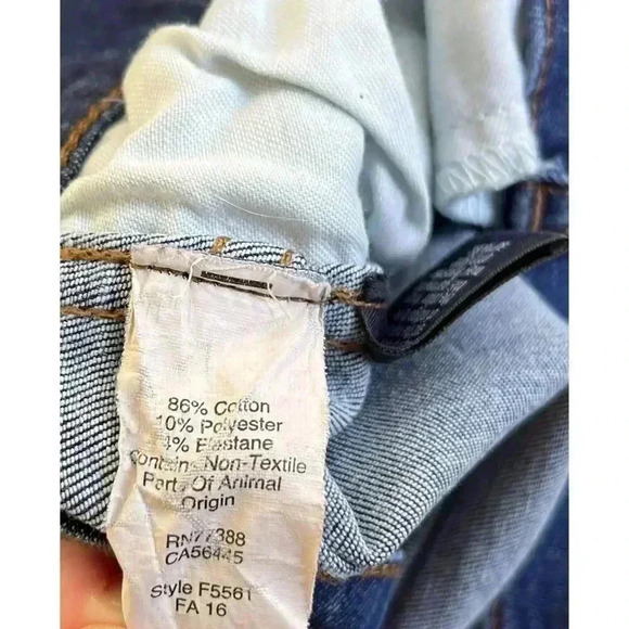 Madewell Women's 9" High Riser Skinny Denim Jeans Size 29 Medium Wash Stretch - Picture 8 of 9